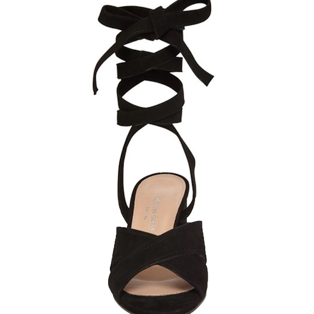 Charles David Blossom Wrap Open Toe Block Heel - image 2